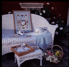 Hearts and Flowers Cross Stitch Book